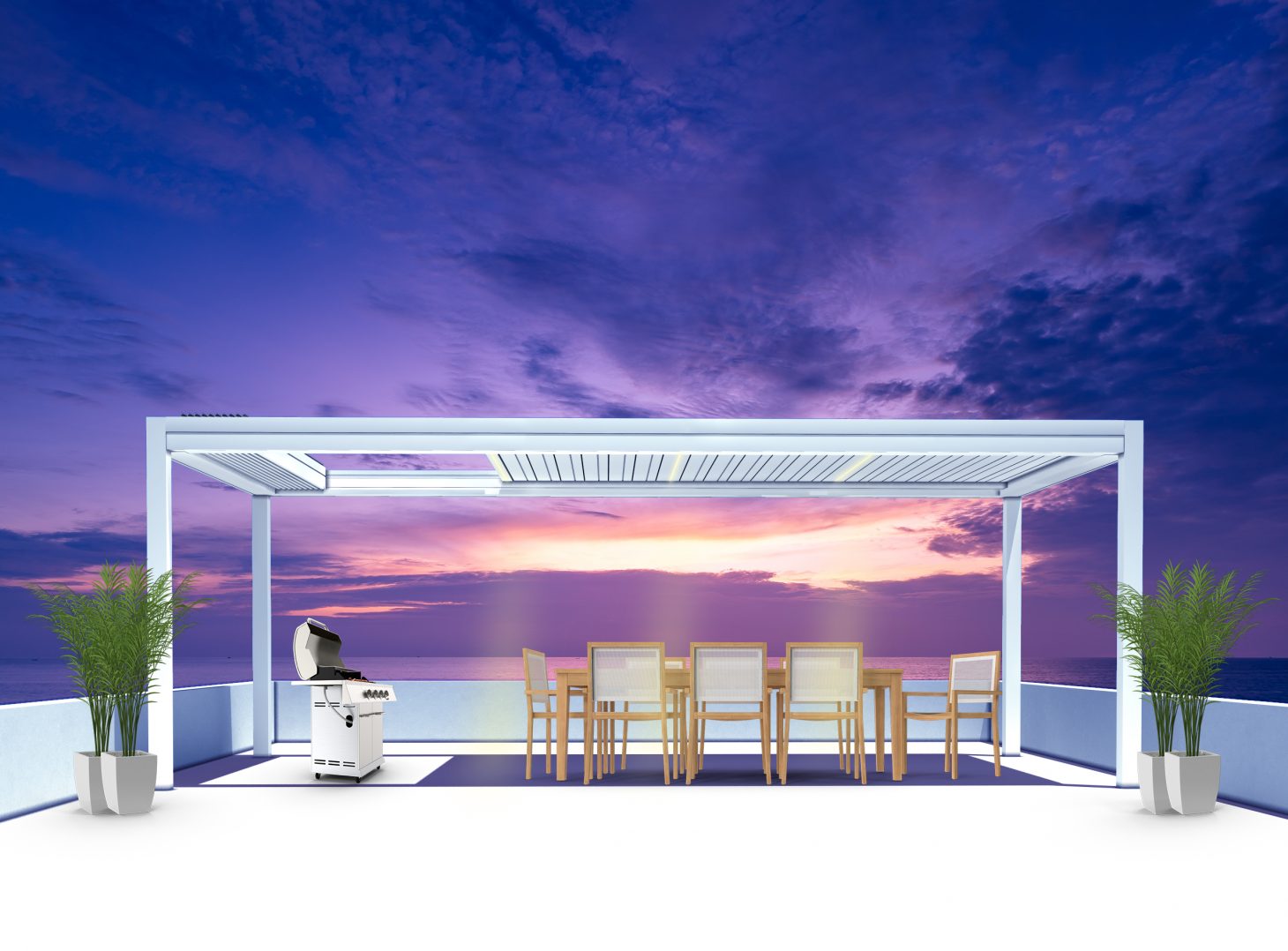 Pergola OPEN R3 — vue 1